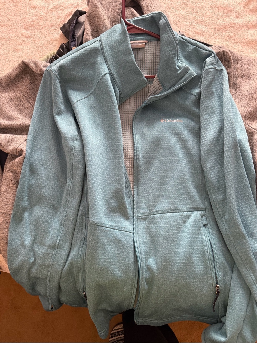 Columbia Women's Teal Full-Zip Jacket